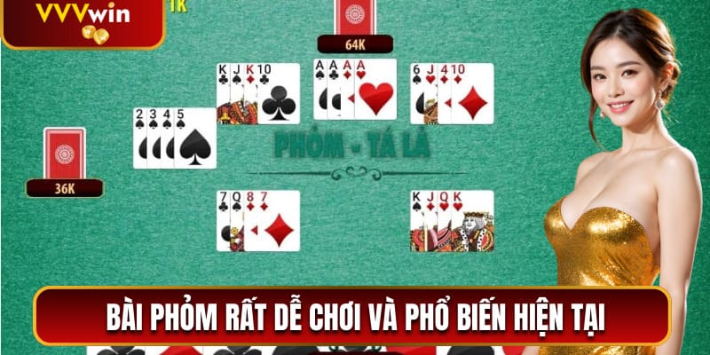 Bài Phỏm Ăn Tiền Online - Trò Chơi Hấp Dẫn Nhất VVVwin 2026 1 Bài phỏm rất dễ chơi và cực kỳ phổ biến hiện tại
